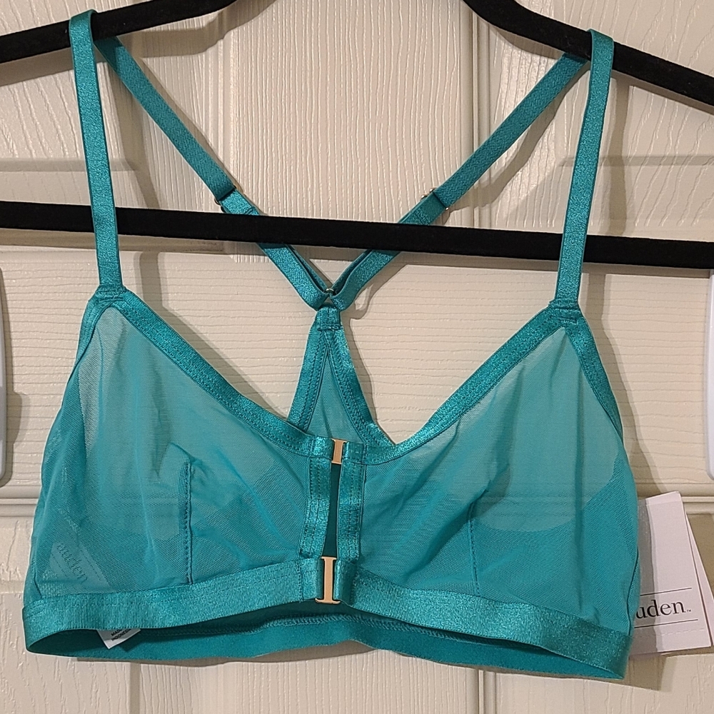 Auden Elegant Teal Bralette